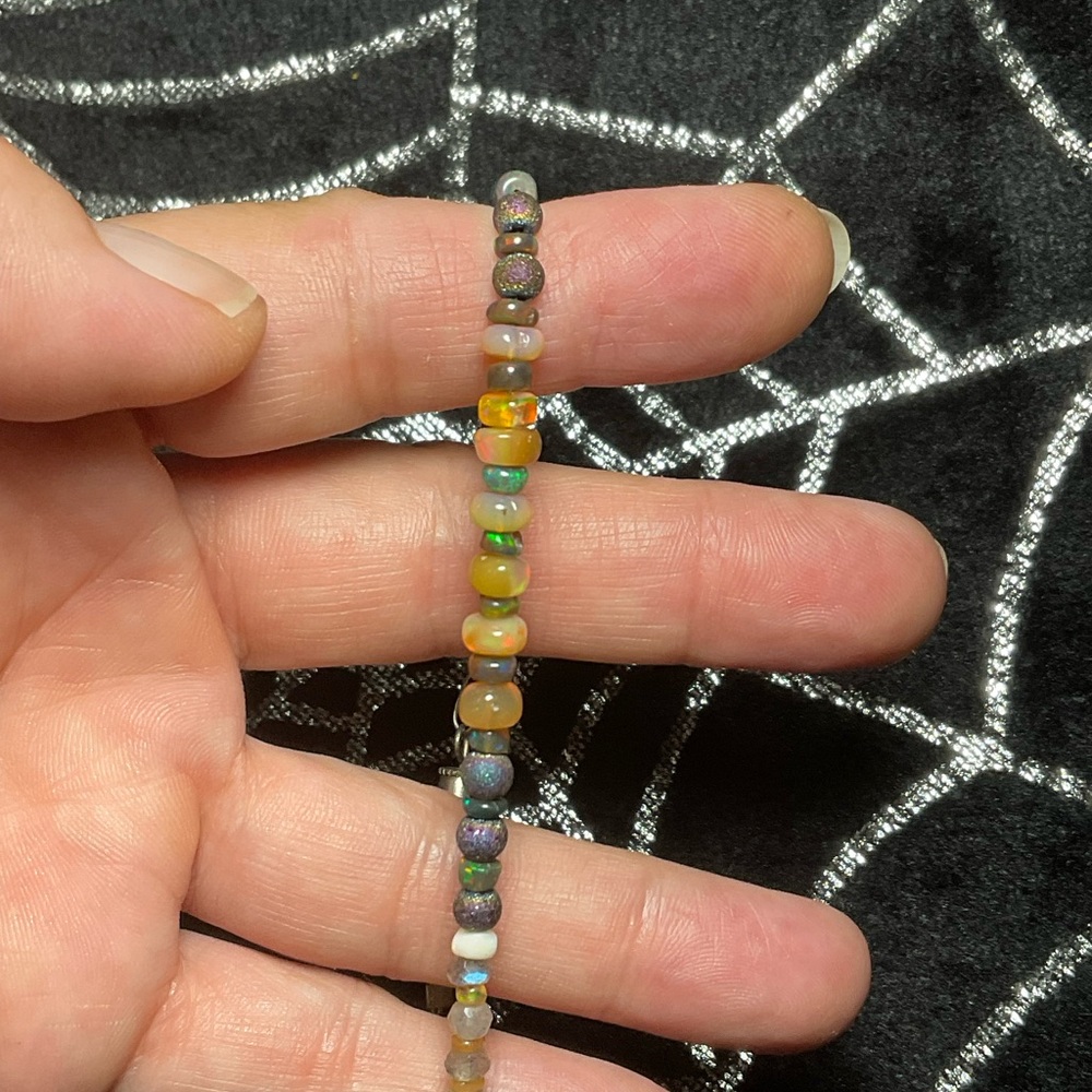 Moonstone and Opal bracelet